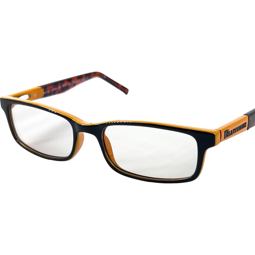 Blutech Night Owl Kids Eyeglass Frame Tortoise Laminate  Blue Block